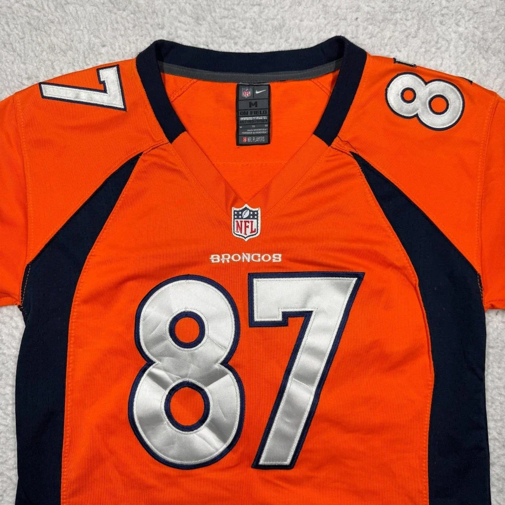 Denver Broncos Football NFL Jersey Nike On Field Eric Decker #87 Youth Size M